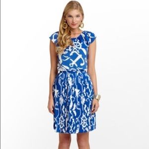 Lilly Pulitzer Crowley Dress in Dock Hopper